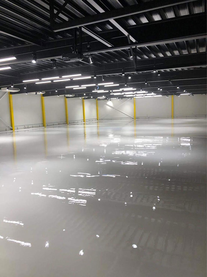 Réalisation d'entrepôt 1