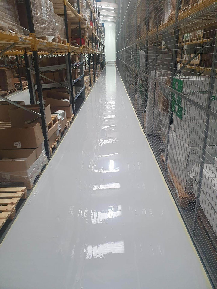 Réalisation d'entrepôt 4